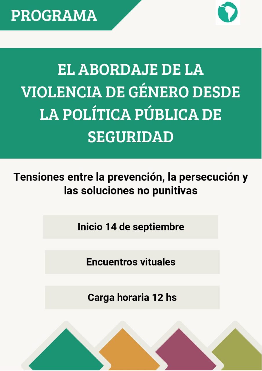 El abordaje de la violencia de género desde la política pública de ...